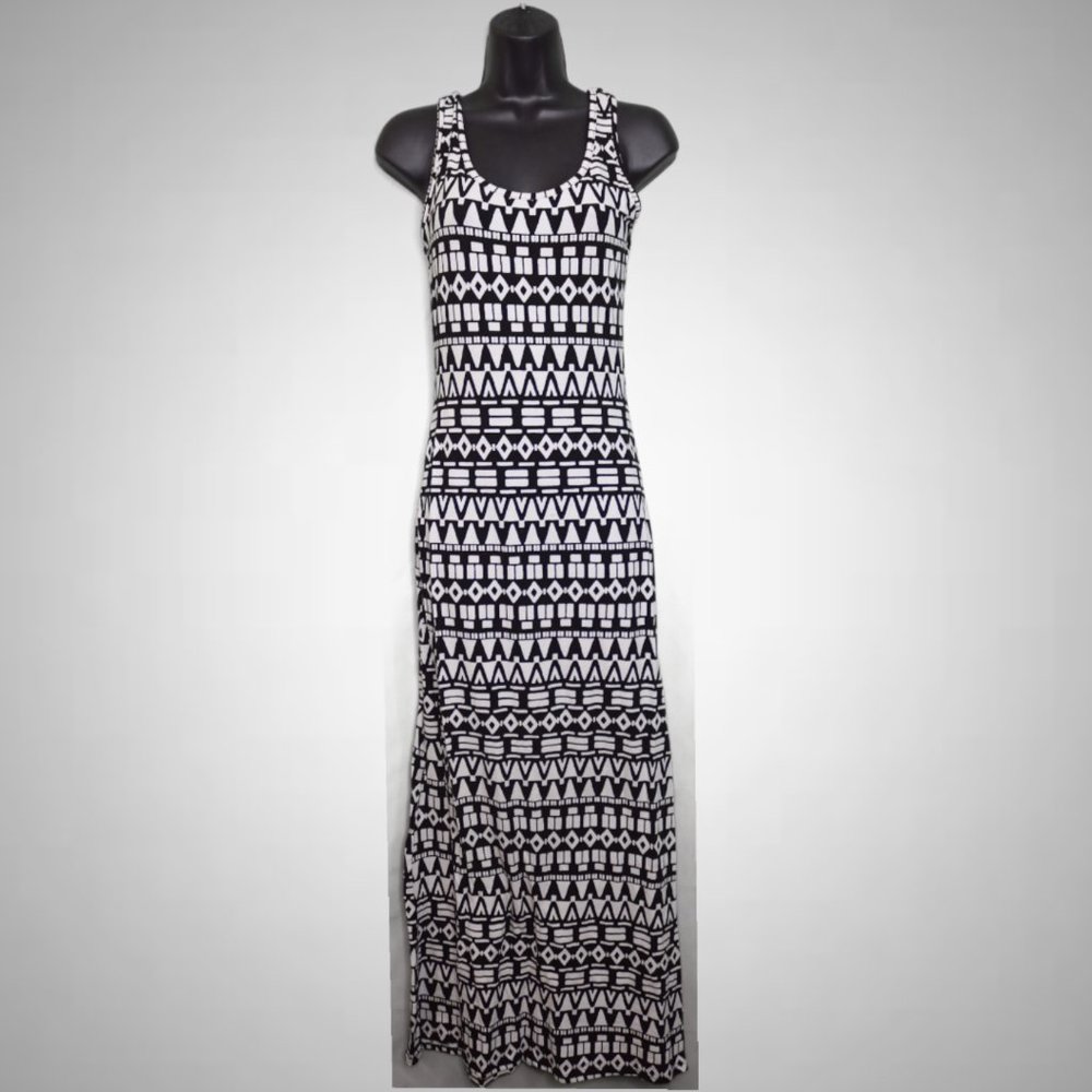 African Print Maxi Dress